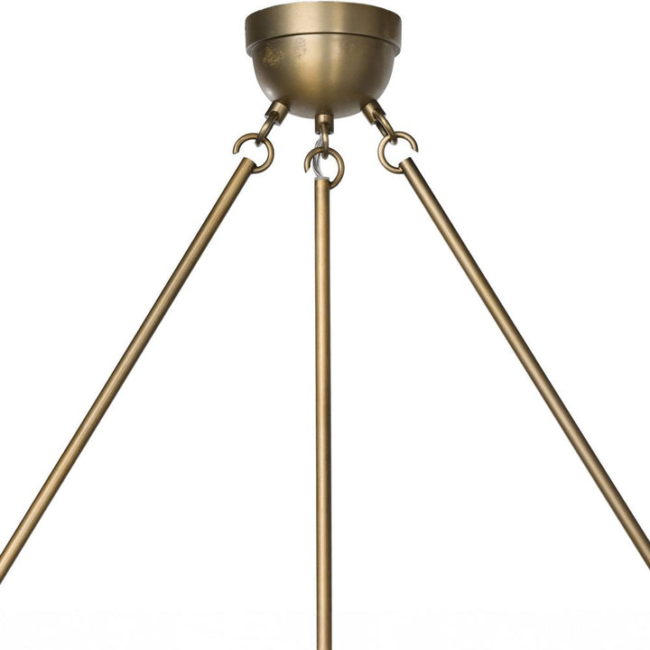 Chandeliers Marceline Chandelier - Antique Brass Iron