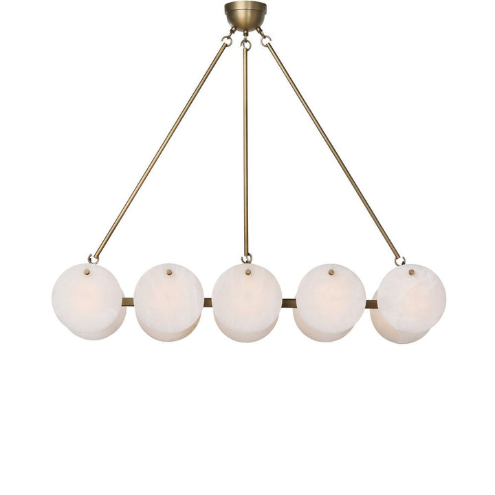 Chandeliers Marceline Chandelier - Antique Brass Iron