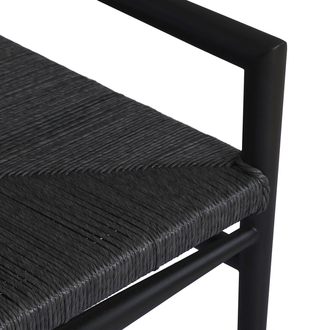 Thomas Outdoor Chair - Black Teak