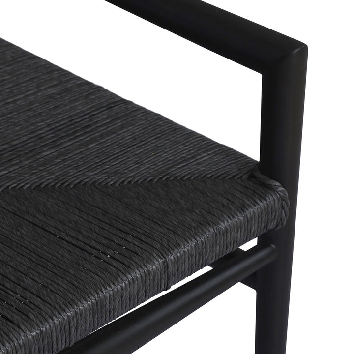 Thomas Outdoor Chair - Black Teak