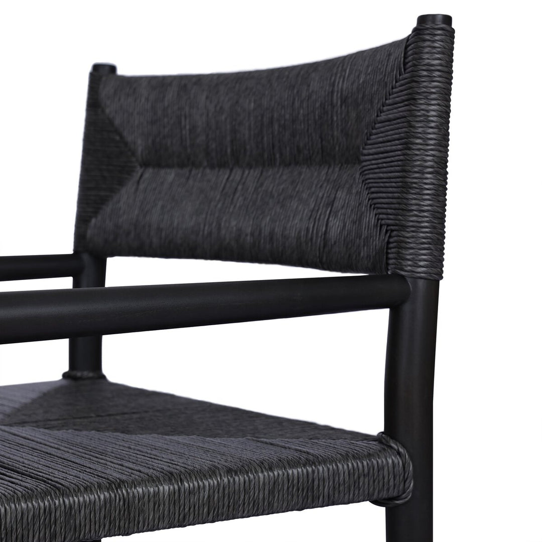 Thomas Outdoor Chair - Black Teak