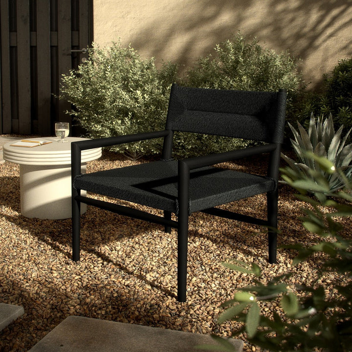 Thomas Outdoor Chair - Black Teak