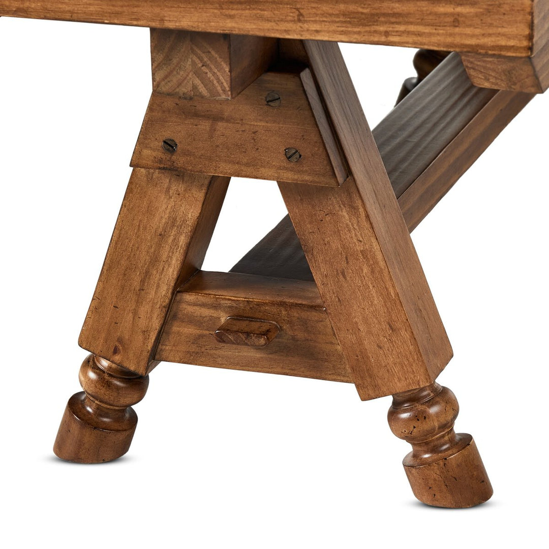 The Can'T Explain It Table - Distressed Brown Veneer