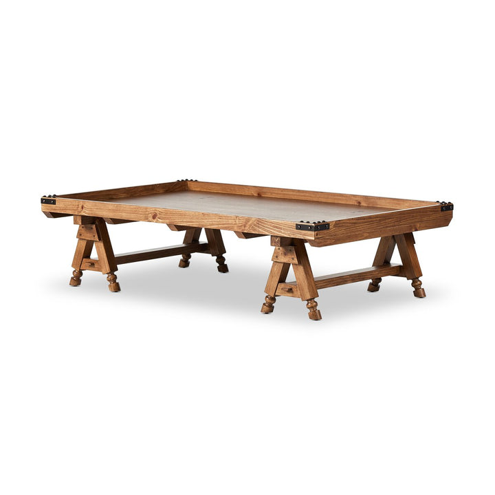 The Can'T Explain It Table - Distressed Brown Veneer