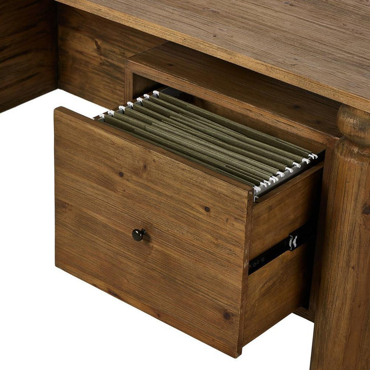 Kerrville Desk: Light Pine