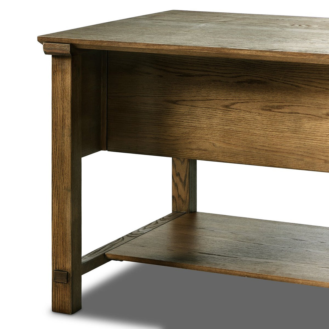 Greendale Kitchen Island - 118" - Tan Oak