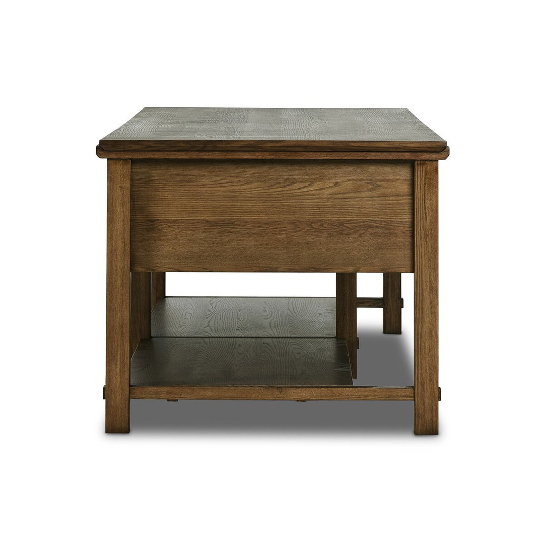 Greendale Kitchen Island - 118" - Tan Oak