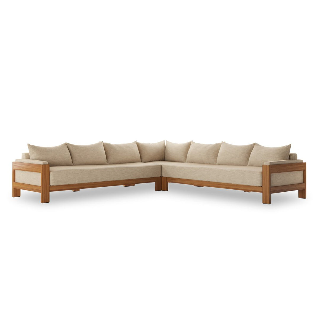 Harrison Outdoor 3Pc Sectional