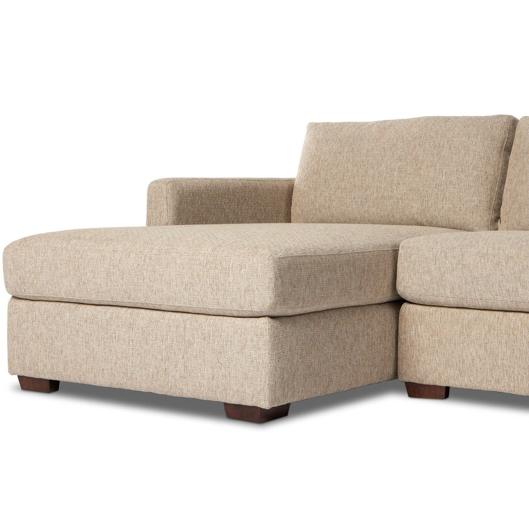 Kingston 2-Piece Sectional - Delta Sand - Left Chaise