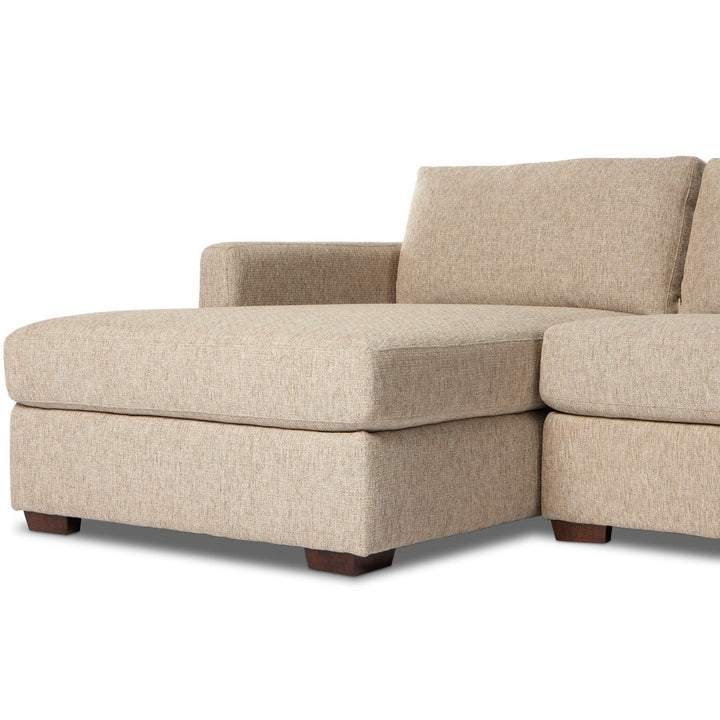 Kingston 2-Piece Sectional - Delta Sand - Left Chaise