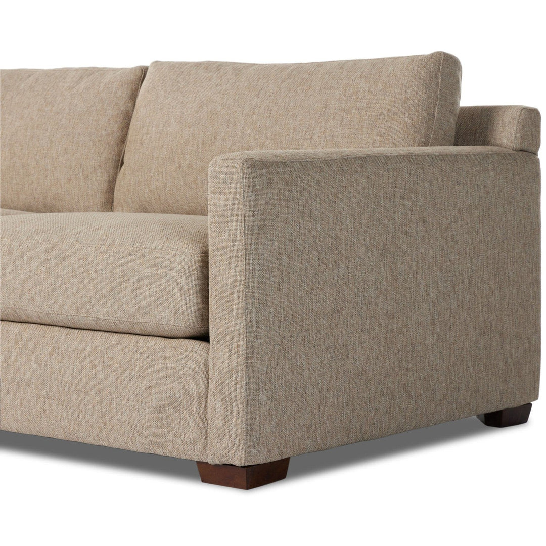 Kingston 2-Piece Sectional - Delta Sand - Left Chaise