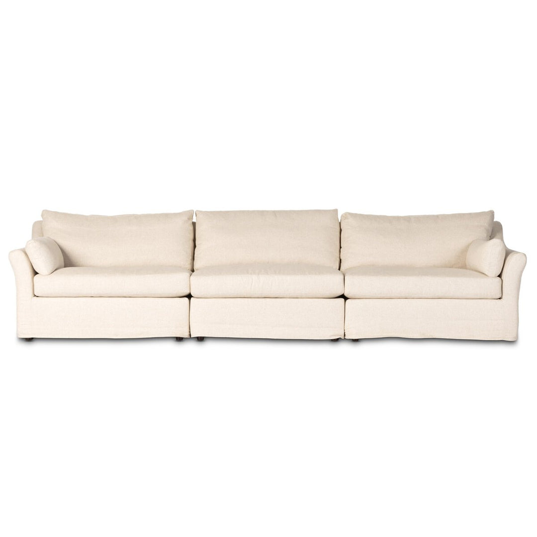 Fairview 3-Piece Slipcover Sectional - 3-Piece Sectional