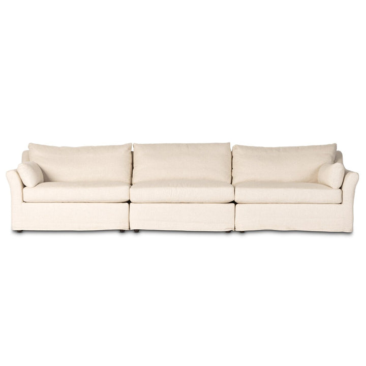 Fairview 3-Piece Slipcover Sectional - 3-Piece Sectional