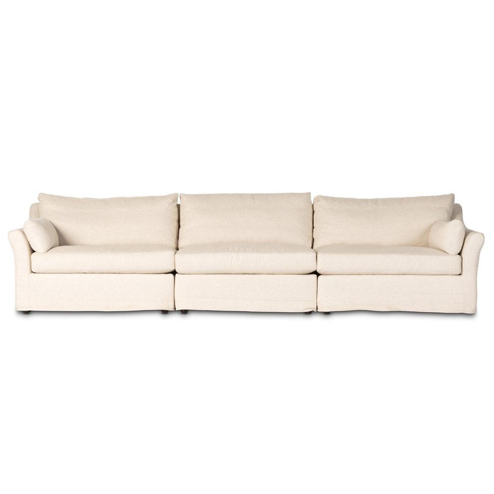 Sectionals: Parts Make Your Own: Fairview Slipcover Sectional - Armless Piece