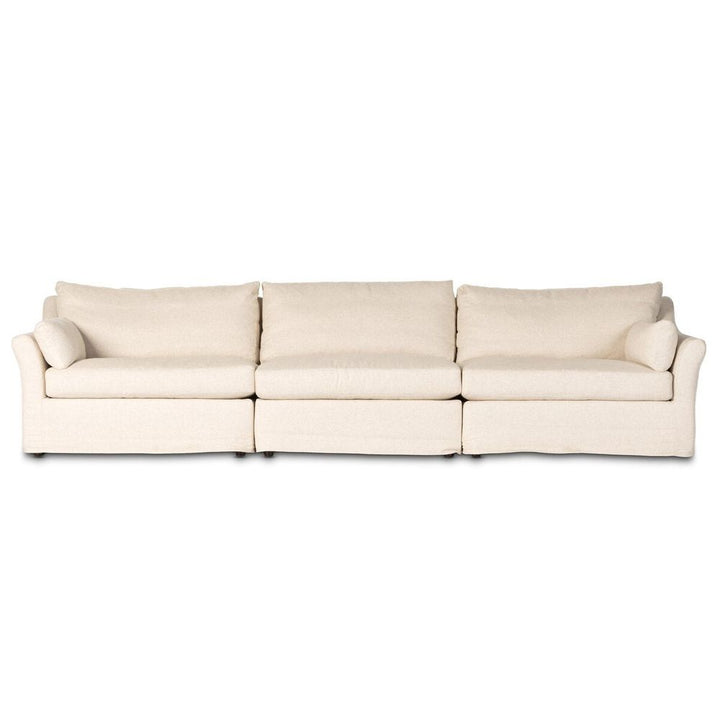 Sectionals: Parts Make Your Own: Fairview Slipcover Sectional - Armless Piece