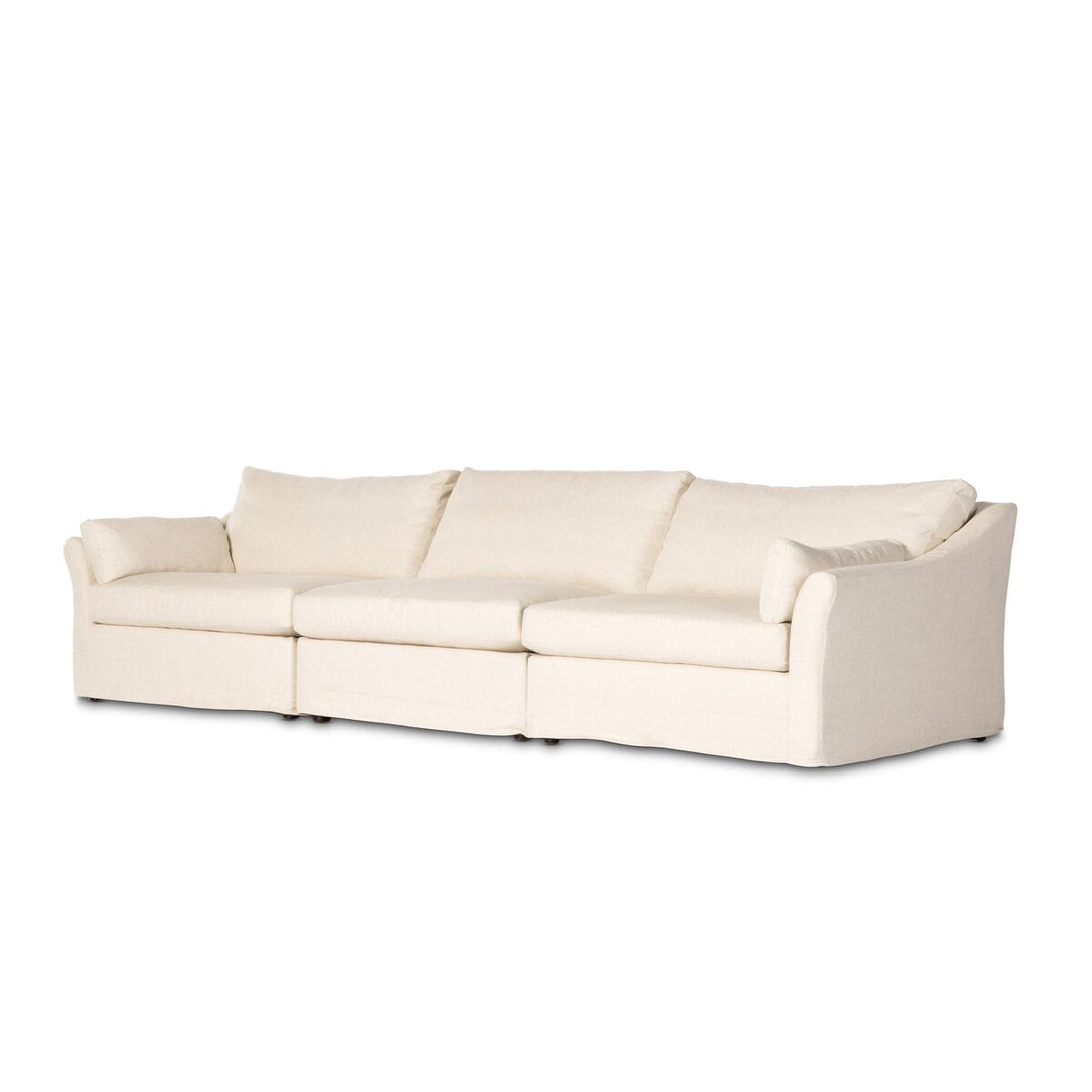 Fairview 3-Piece Slipcover Sectional - 3-Piece Sectional