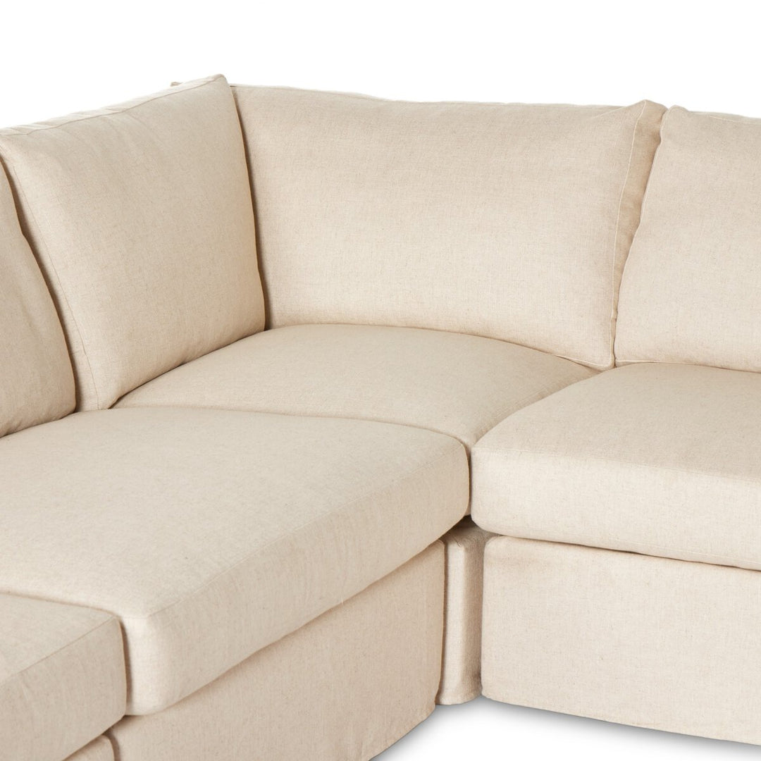 Fairview 8-Piece Slipcover Sofa Sectional - 8-Piece Sectional