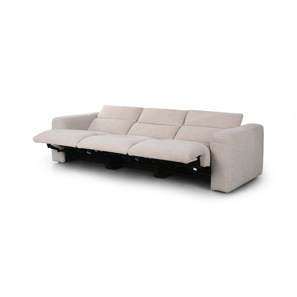 Sectionals: Recliners Fauna Power Recliner 3-Piece Sectional - Laken Stone