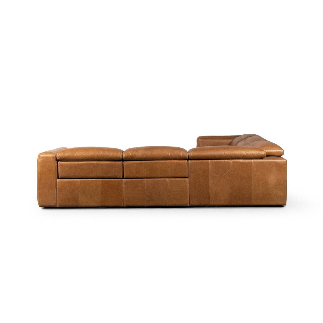 Carter Power Recliner 5-Piece Sectional - Sonoma Butterscotch