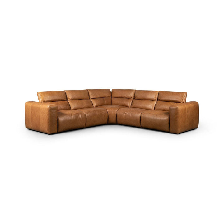 Carter Power Recliner 5-Piece Sectional - Sonoma Butterscotch