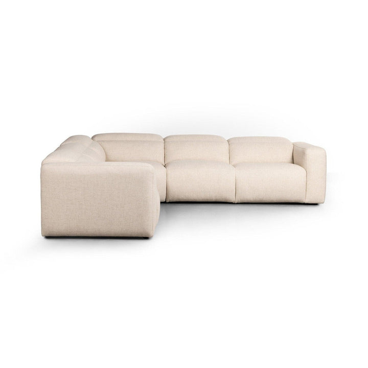 Carter Power Recliner 5-Piece Sectional - Antigo Natural