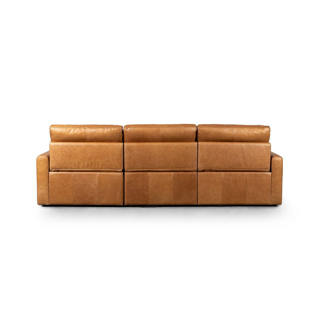 Miller Power Recliner 3-Piece Sectional - Sonoma Butterscotch - 111"