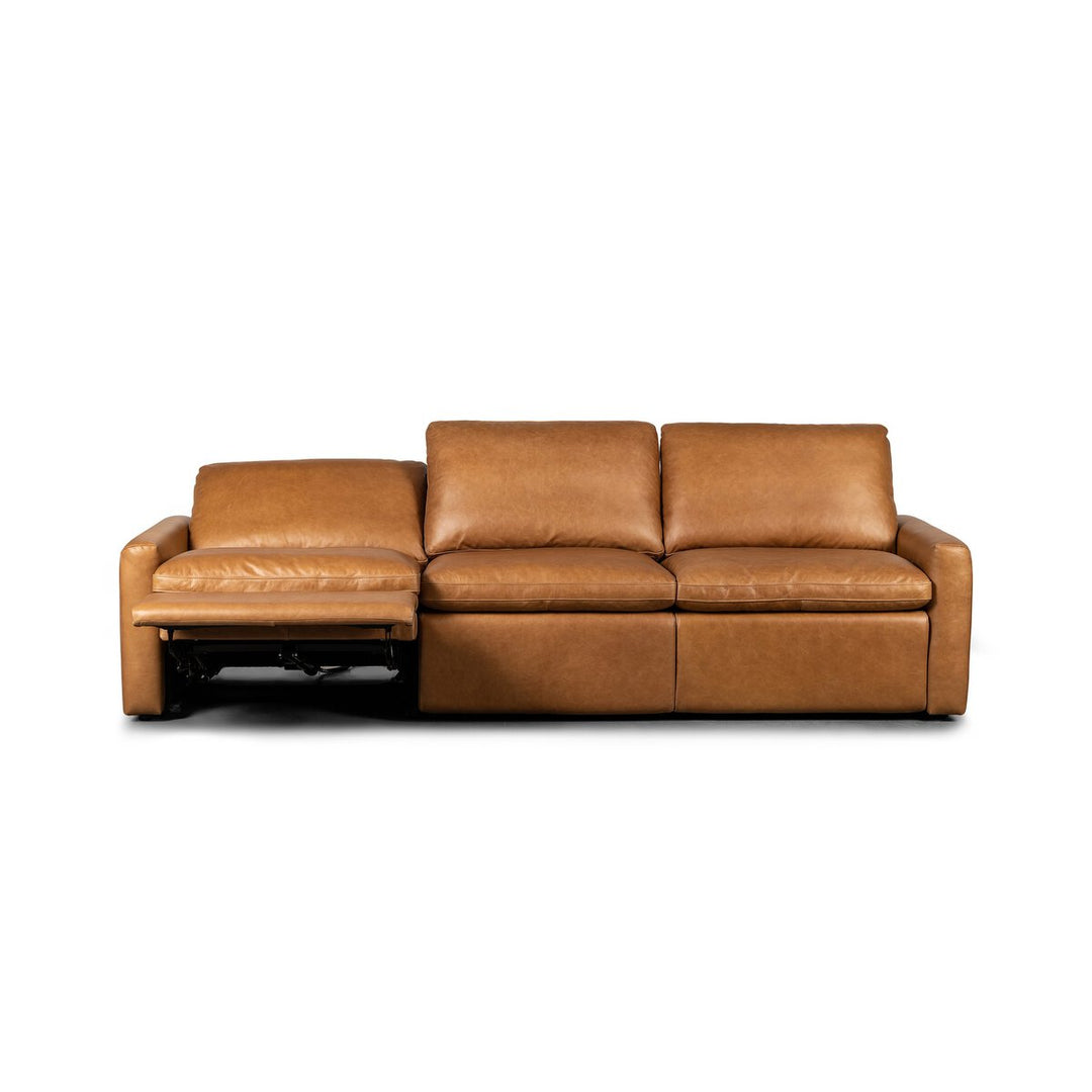 Miller Power Recliner 3-Piece Sectional - Sonoma Butterscotch - 111"