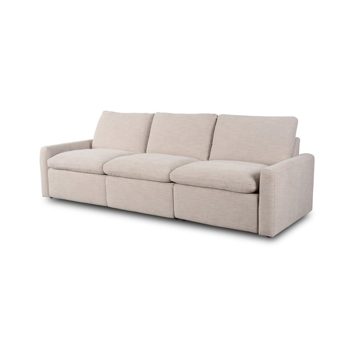 Miller Power Recliner 3-Piece Sectional - Laken Stone - 111"