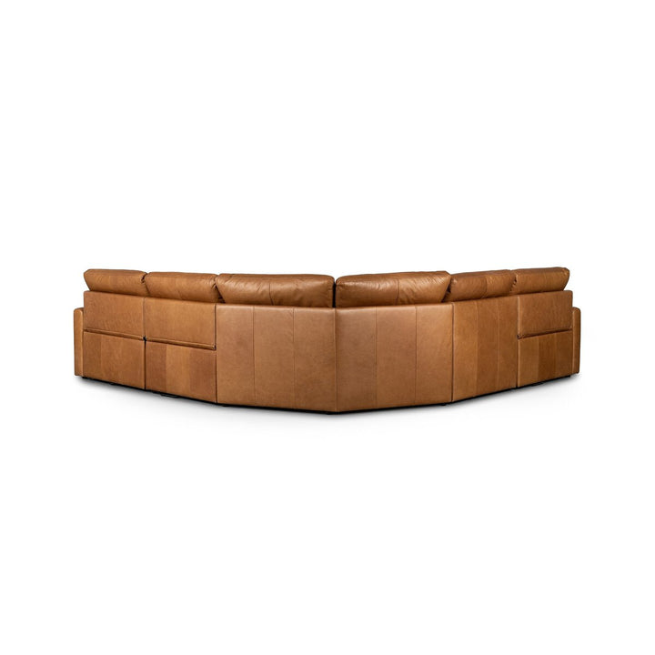 Tillery Power Recliner 5pc Sectional - Sonoma Butterscotch