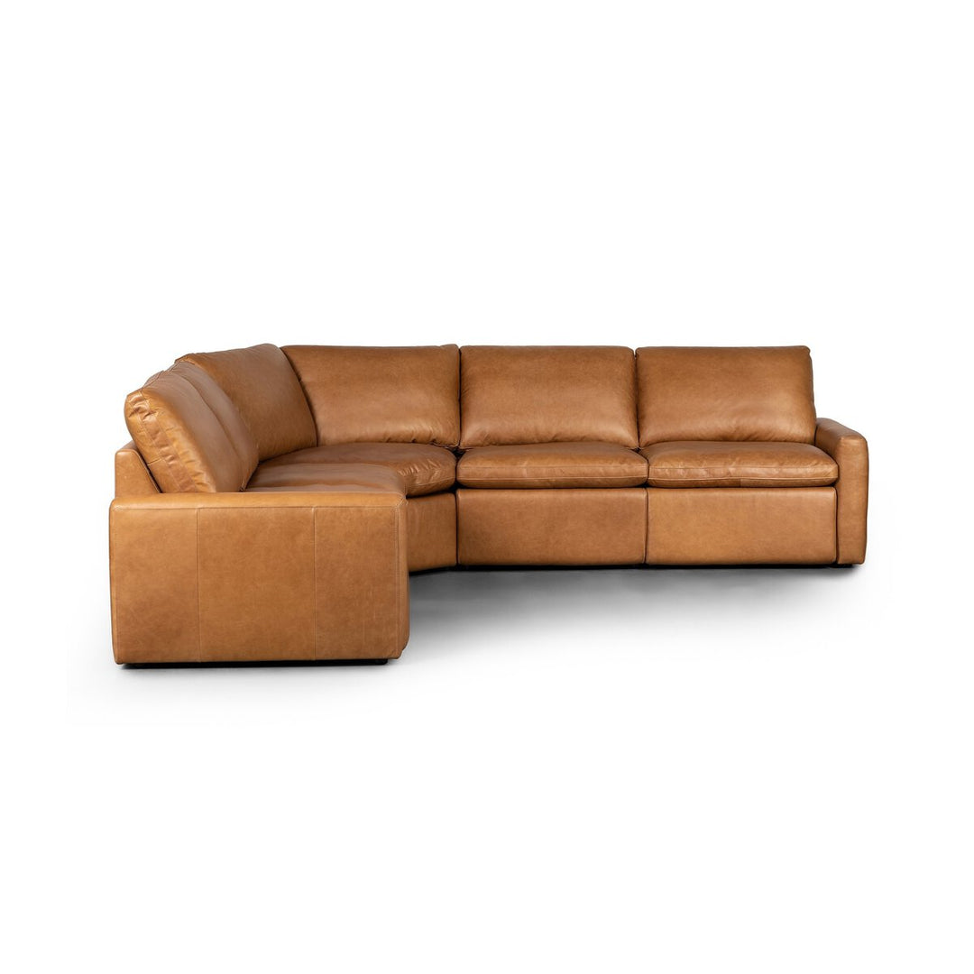 Tillery Power Recliner 5pc Sectional - Sonoma Butterscotch