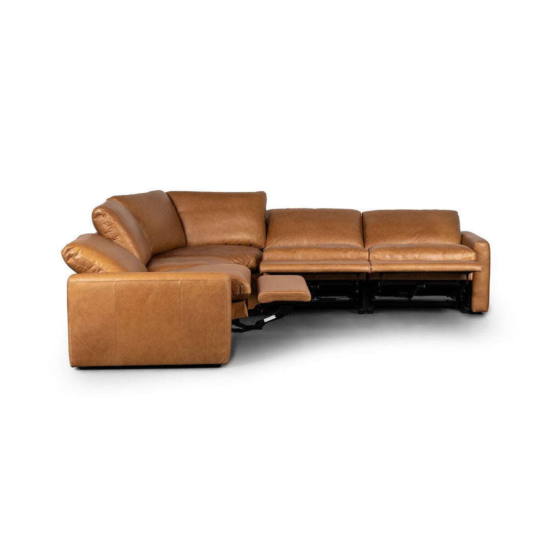 Tillery Power Recliner 5pc Sectional - Sonoma Butterscotch