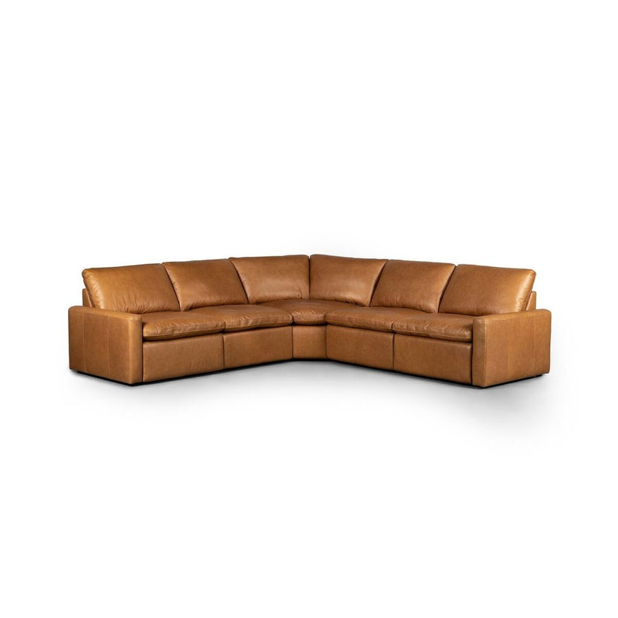 Sectionals: Recliners Miller Power Recliner 5pc Sectional - Sonoma Butterscotch