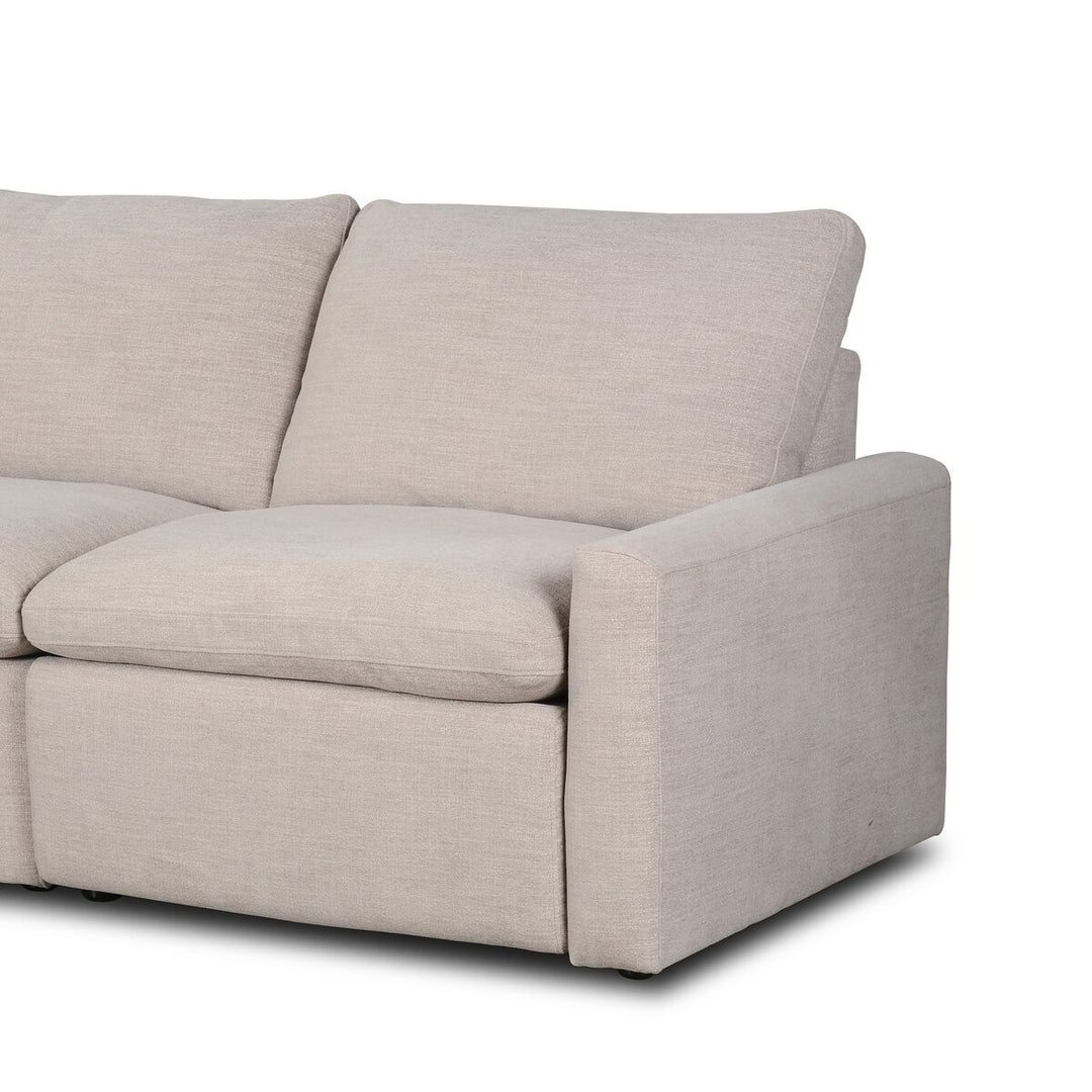 Miller Power Recliner 5-Piece Sectional - Laken Stone