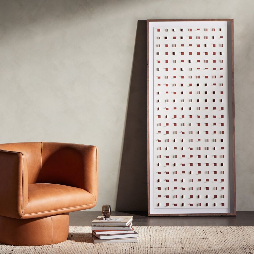 Wall Art See Through Rustic Brown By Fh Art Studio