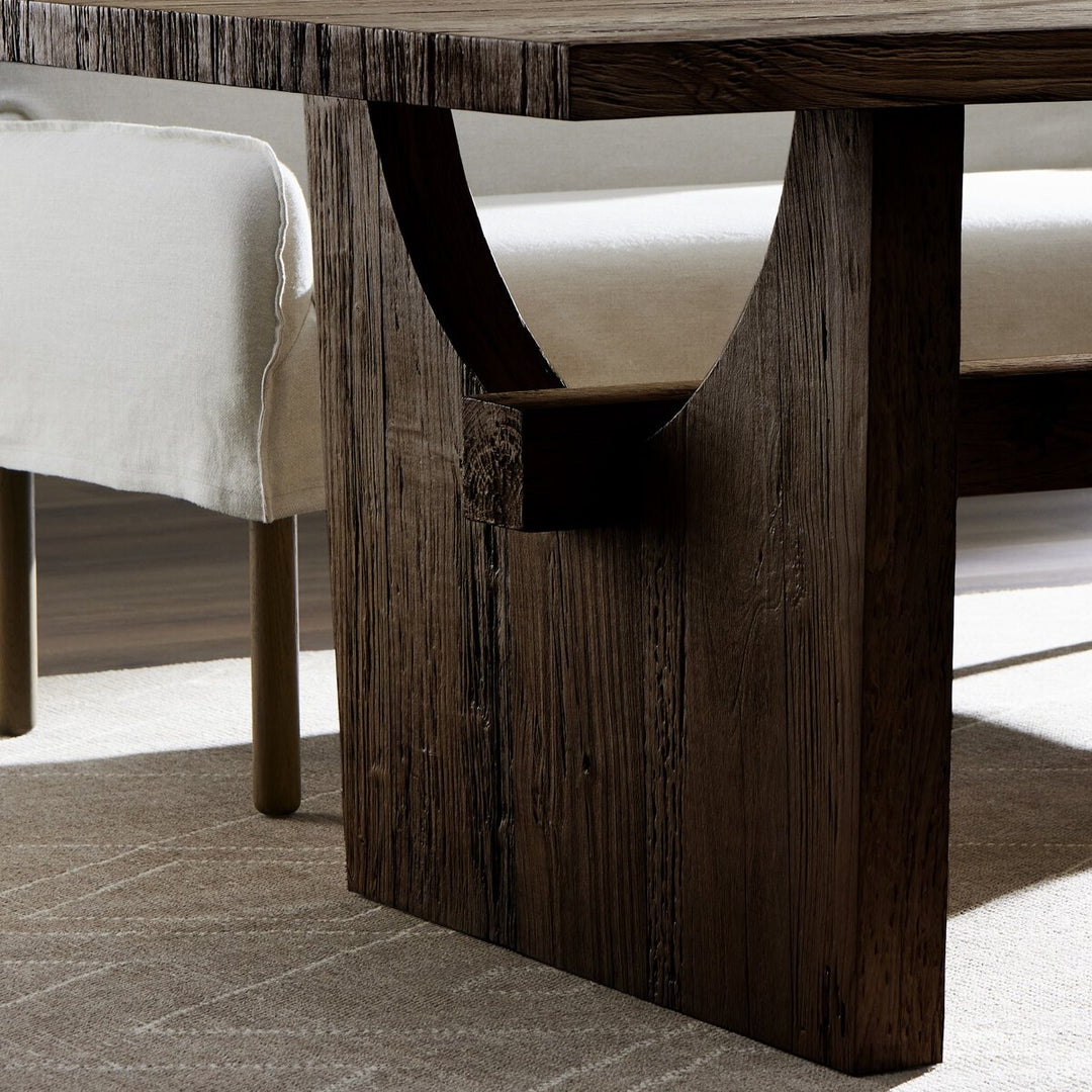 Mireya Dining Table - Smoked Alder