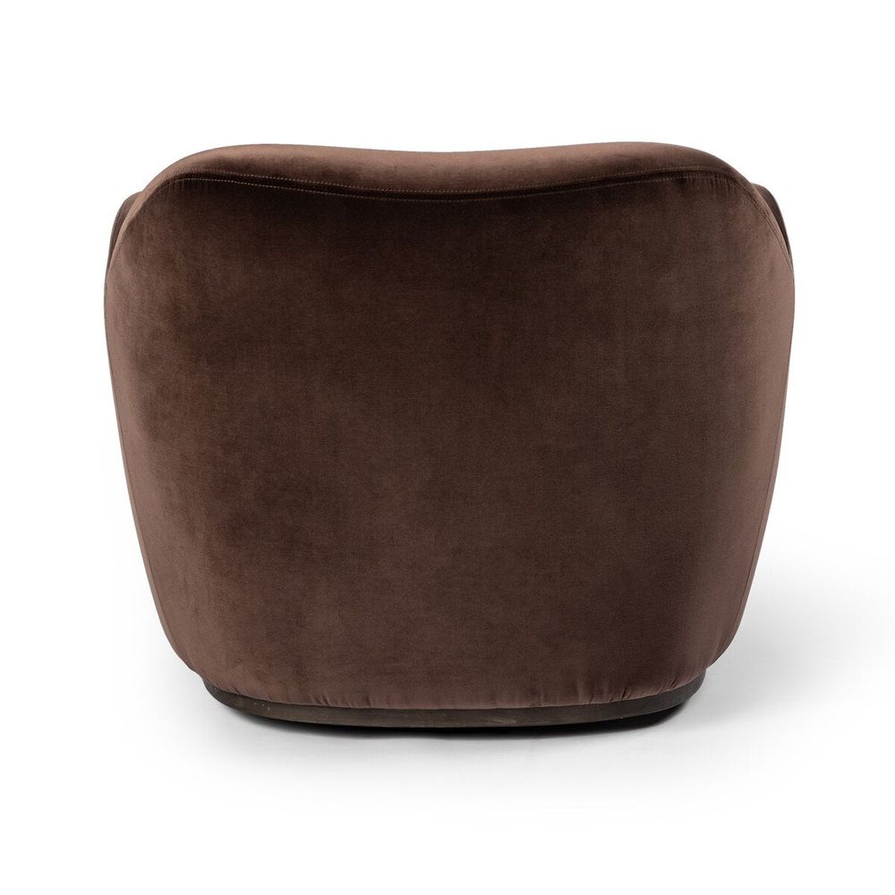 Hadrian Swivel Chair - Cocoa