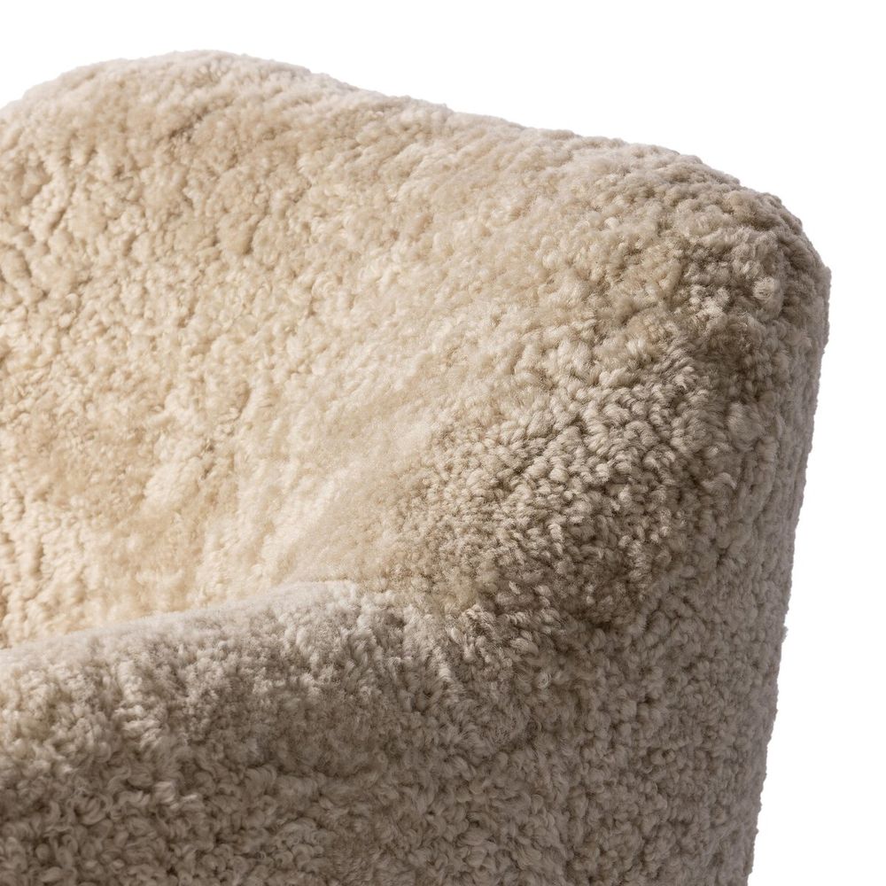 Julius Swivel Chair - Shearling