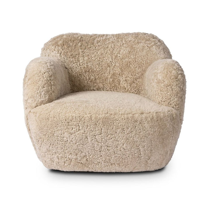 Julius Swivel Chair - Shearling
