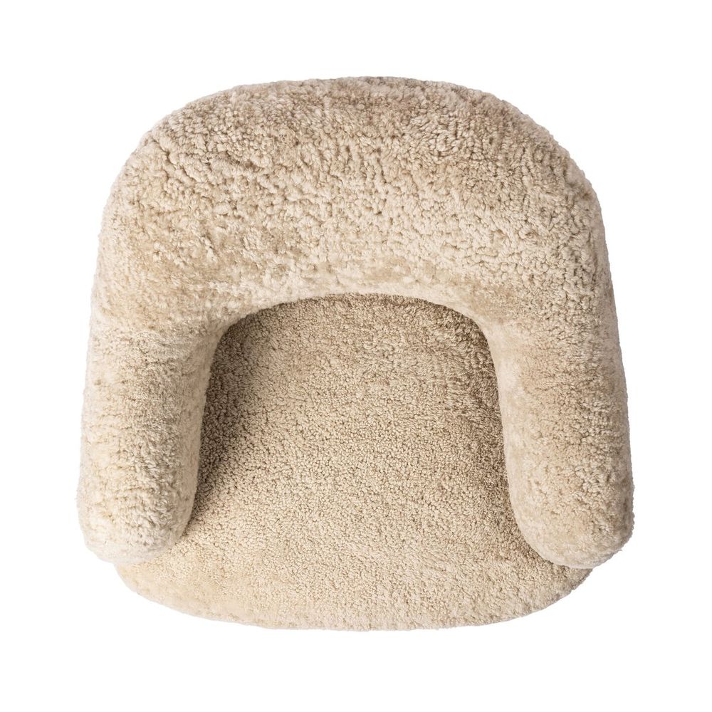 Julius Swivel Chair - Shearling