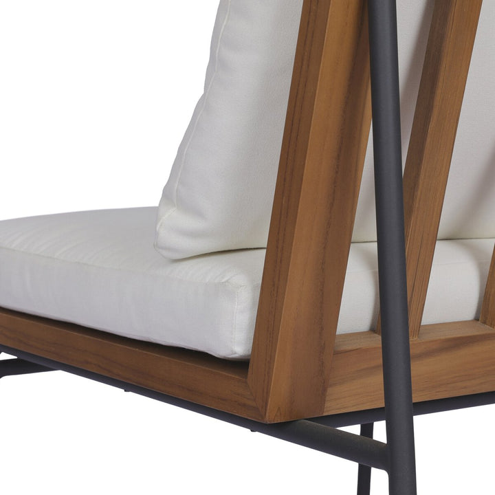 Rhodes Outdoor Dining Chair - Natural Teak