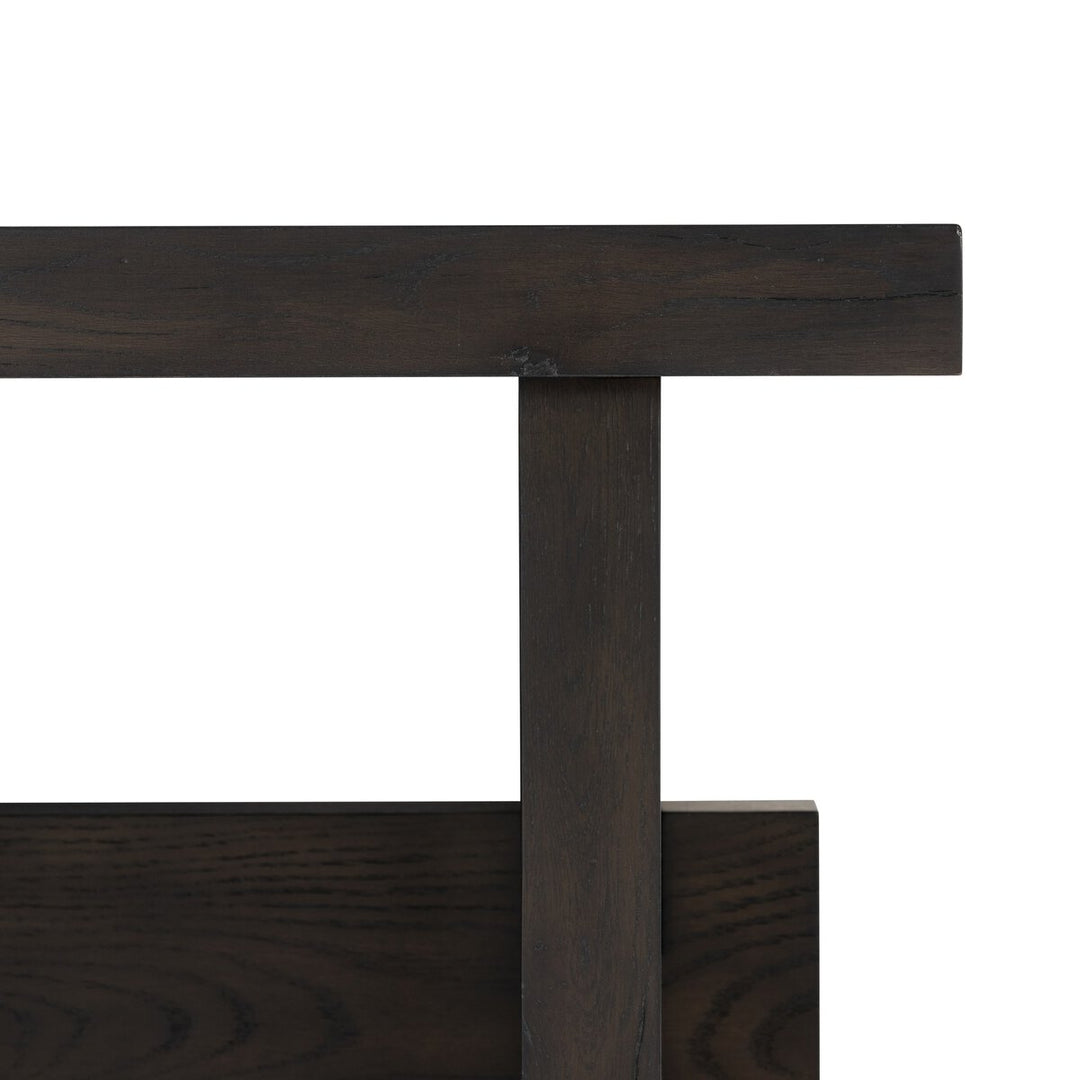 Lucas End Table - Smoked Black