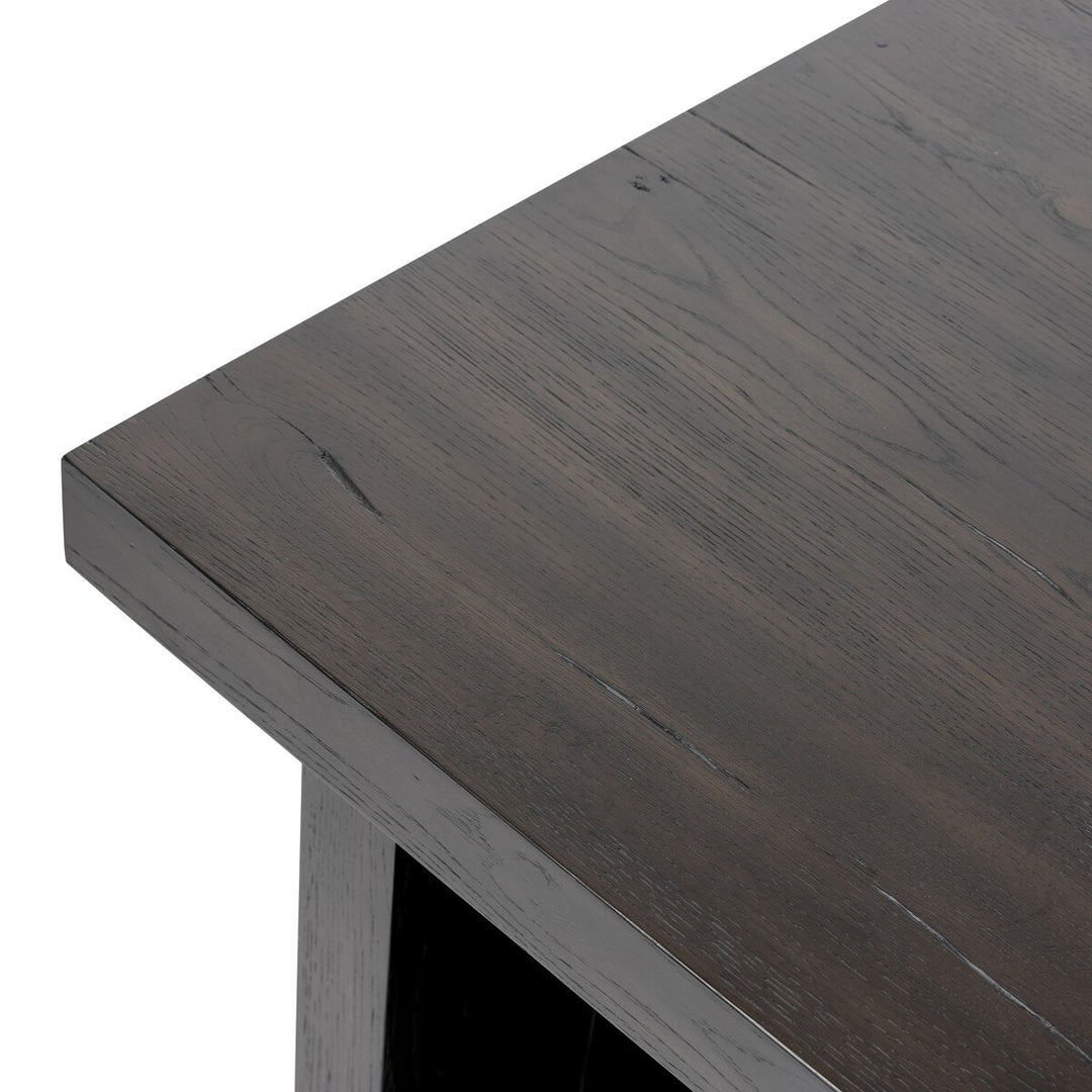 Lucas End Table - Smoked Black