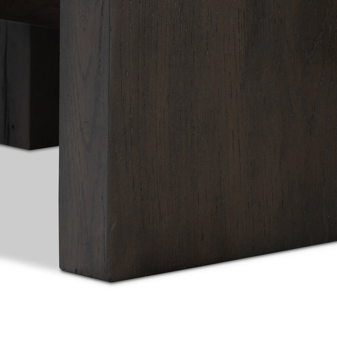 Lucas End Table - Smoked Black