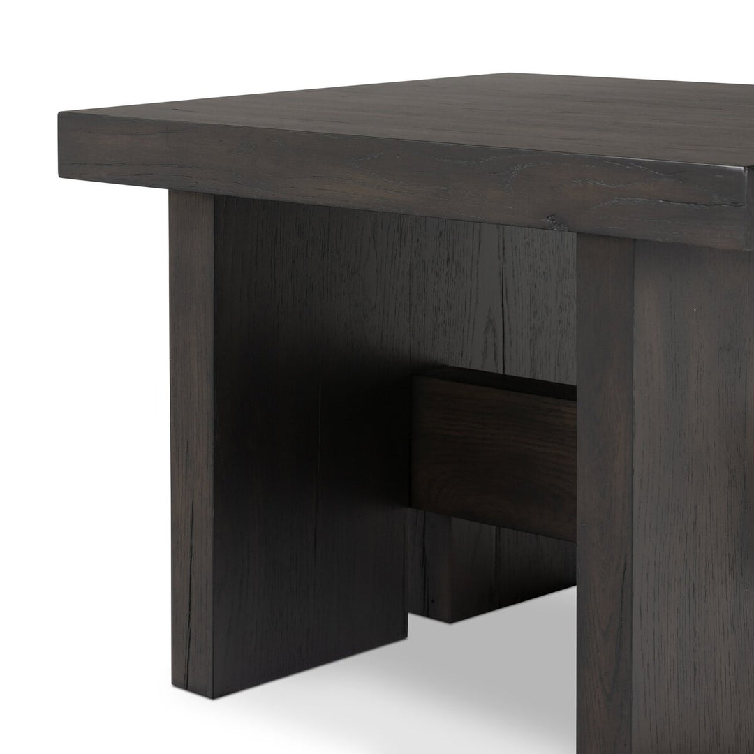 Lucas End Table - Smoked Black