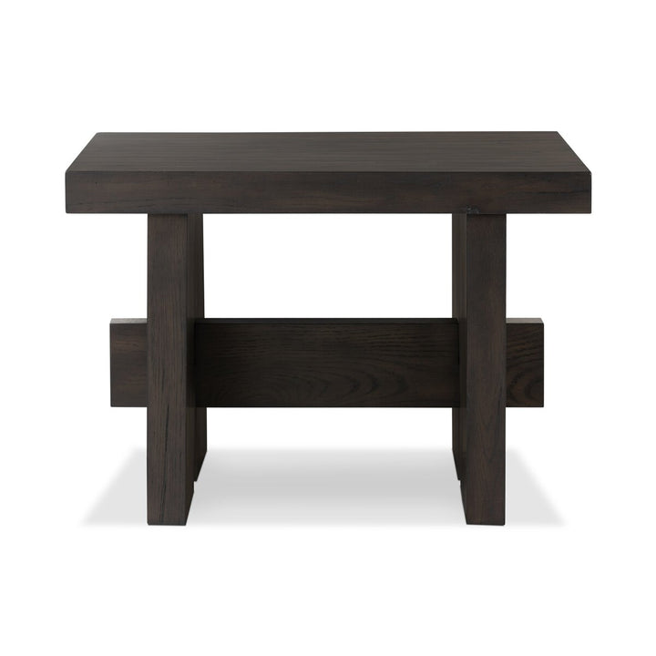 Lucas End Table - Smoked Black