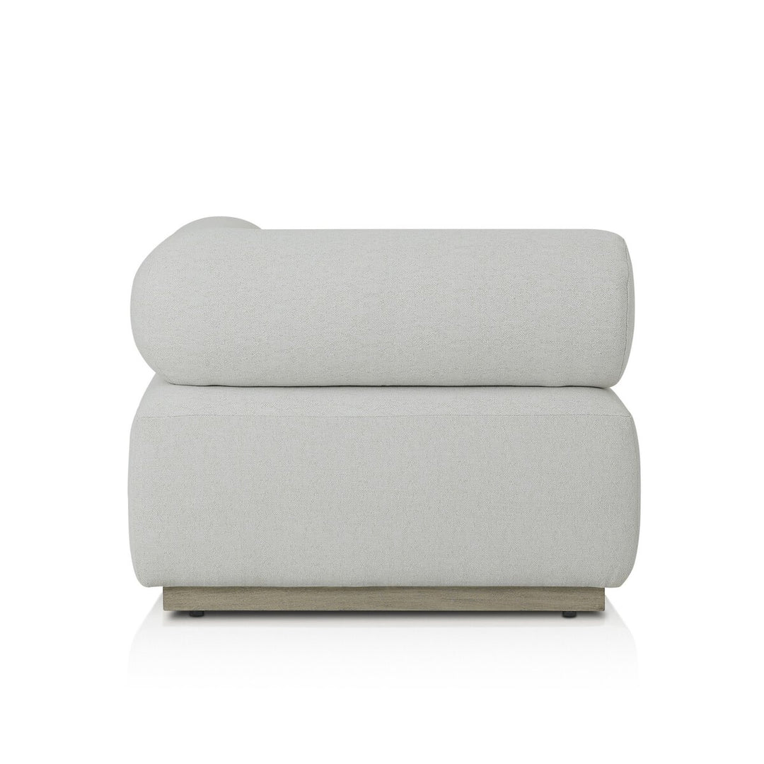 Build Your Own: Davis Outdoor Sectional - Alessi Linen - Corner Piece