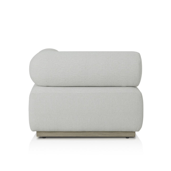 Build Your Own: Davis Outdoor Sectional - Alessi Linen - Corner Piece