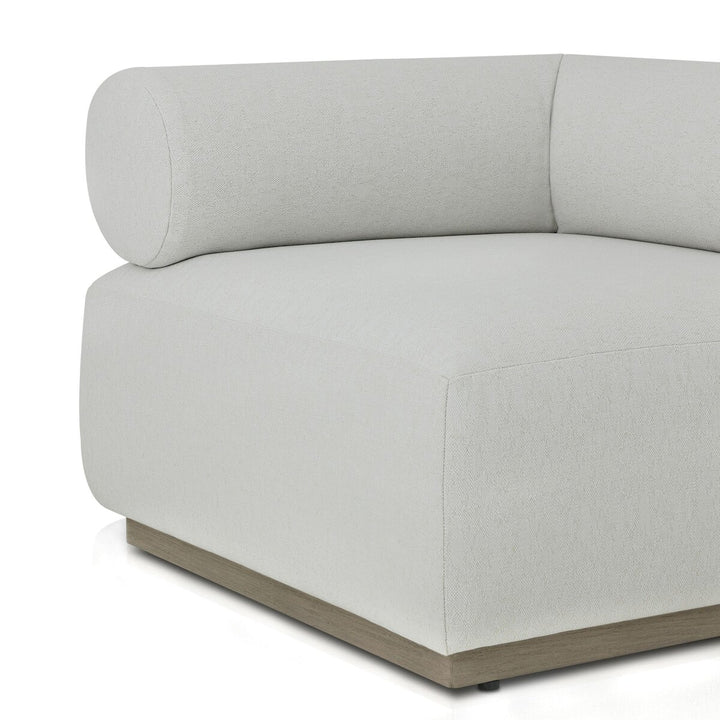 Build Your Own: Davis Outdoor Sectional - Alessi Linen - Corner Piece