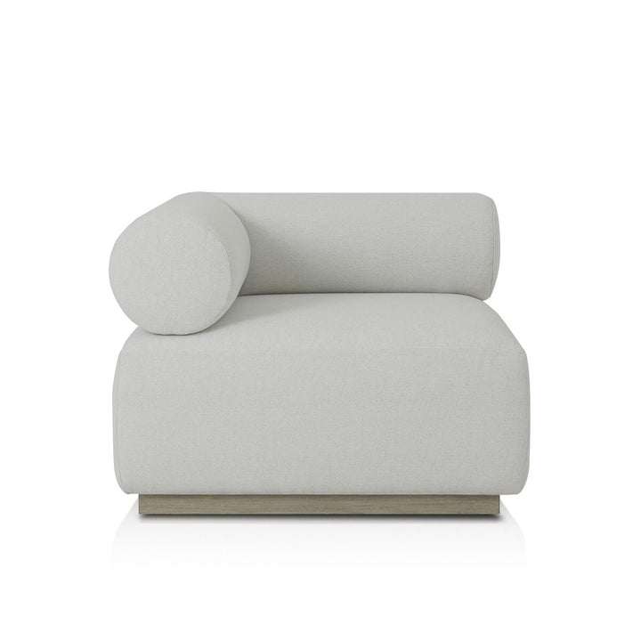 Build Your Own: Davis Outdoor Sectional - Alessi Linen - Corner Piece