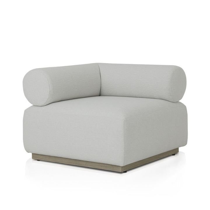 Build Your Own: Davis Outdoor Sectional - Alessi Linen - Corner Piece